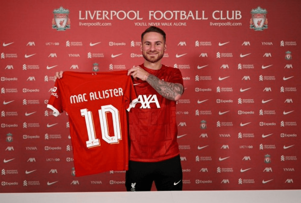 Liverpool sign Alexis Mac- Allister from&nbsp;Brighton