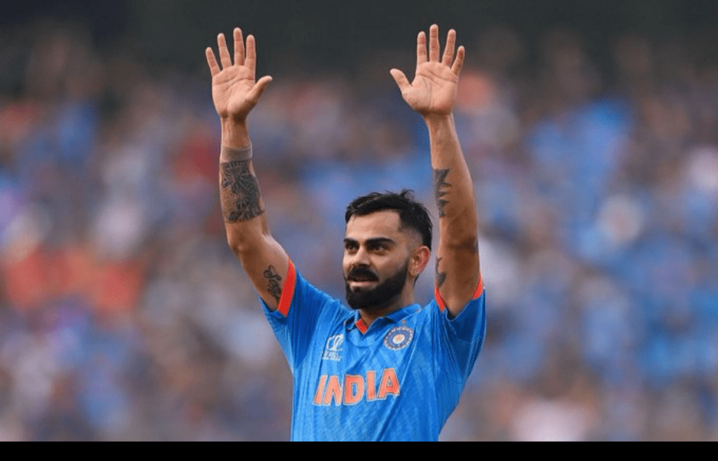 Virat Kohli breaks century&nbsp;record