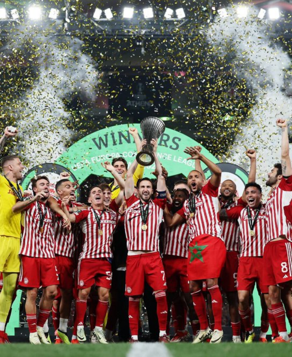 Olympiakos win the conference&nbsp;league