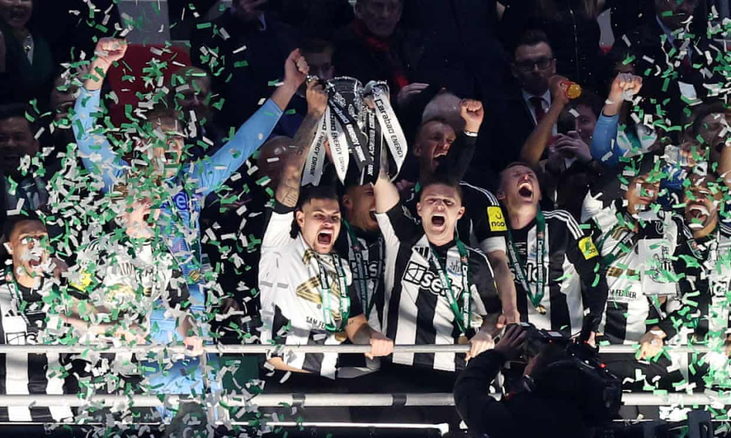 Newcastle end trophy&nbsp;draught