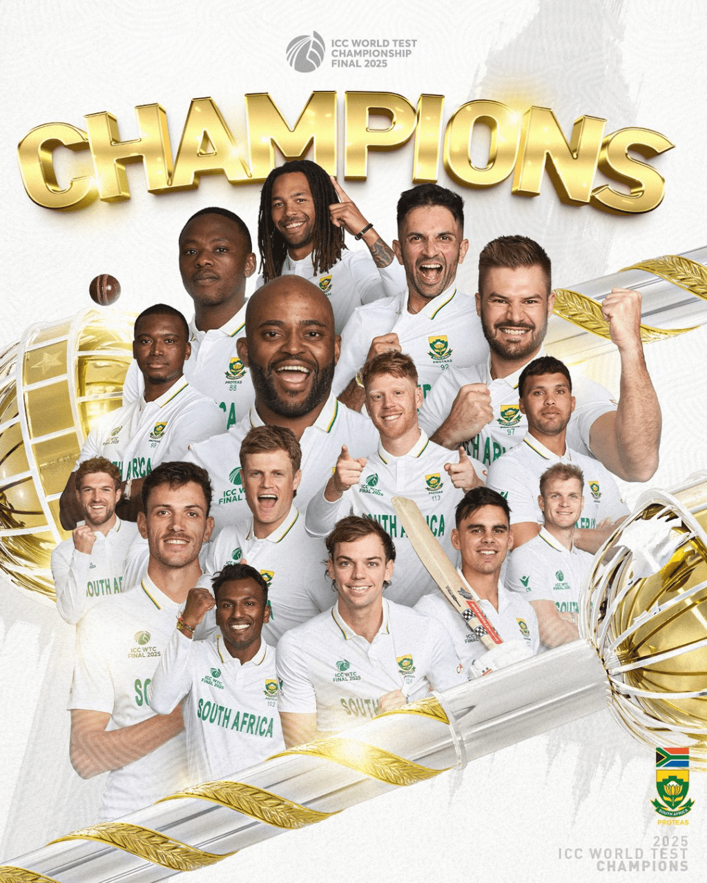 South Africa win World Test Championship&nbsp;final