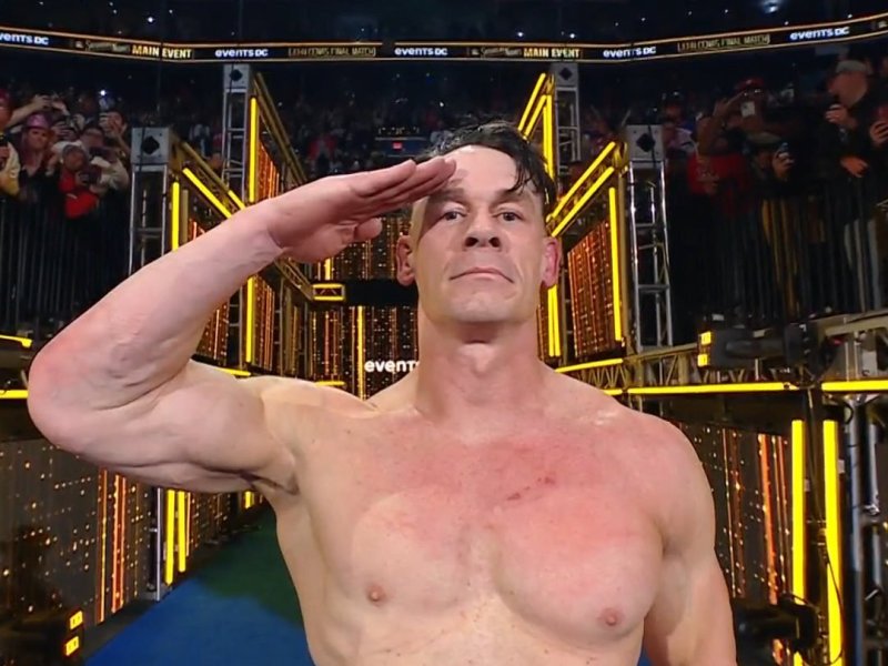 John Cena leaves WWE in heart-breaking&nbsp;fashion