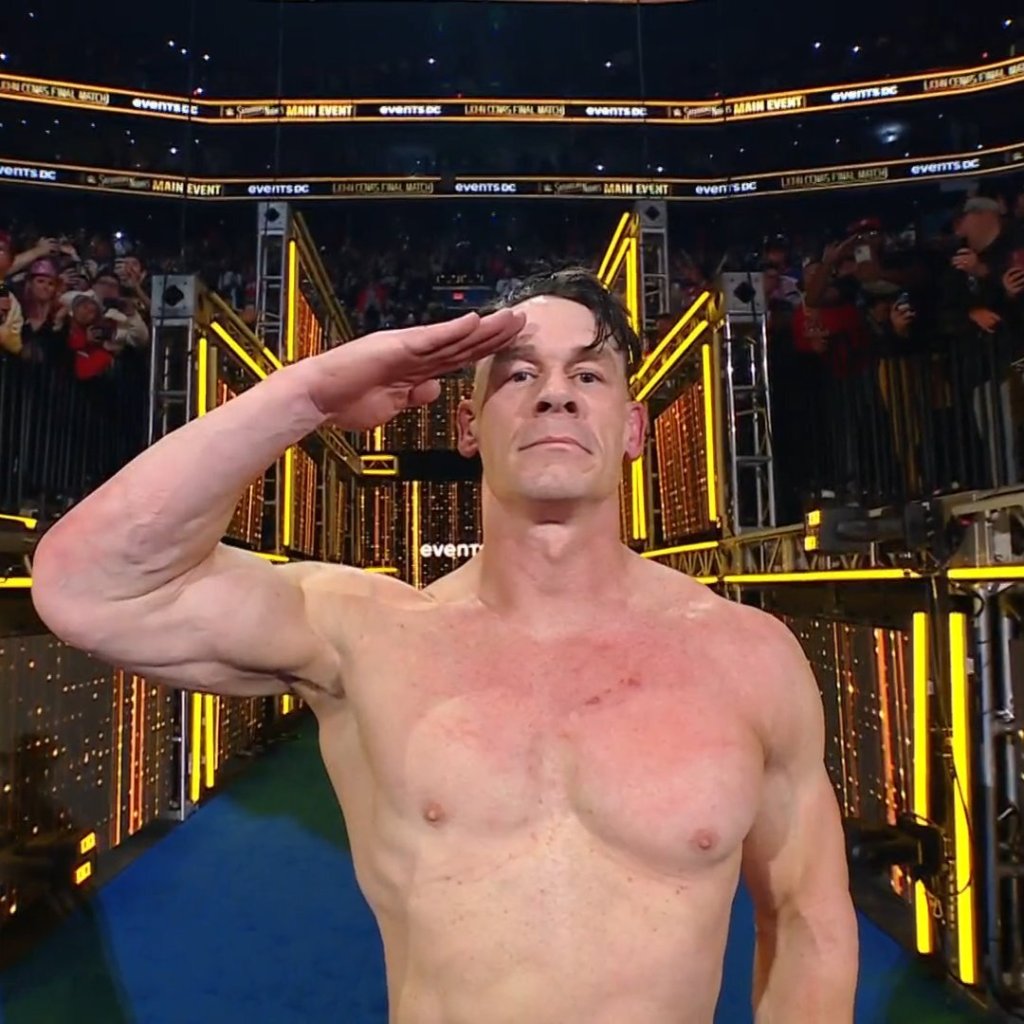 John Cena leaves WWE in heart-breaking&nbsp;fashion