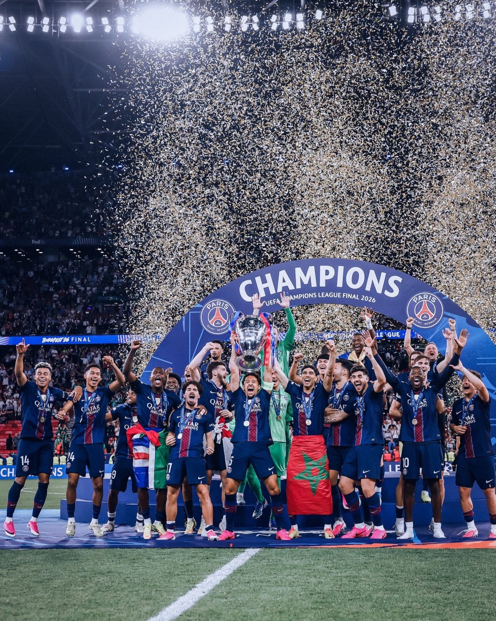 PSG win the Champions&nbsp;League